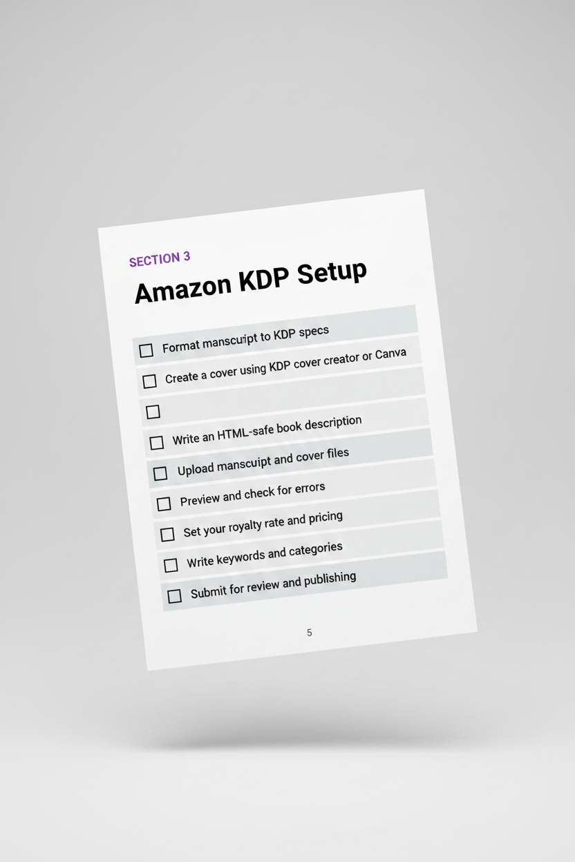 Checklist Preview — The Setup Checklist