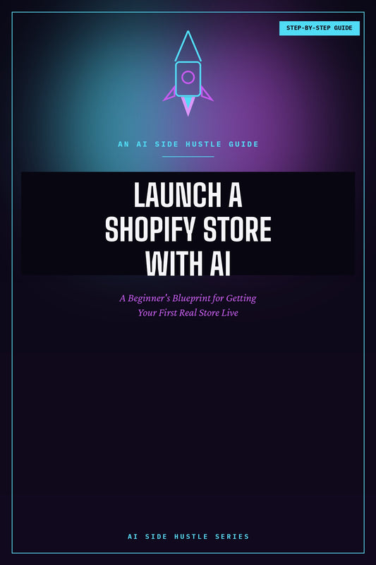 Launch a Shopify Store with AI — A Beginner's Guide